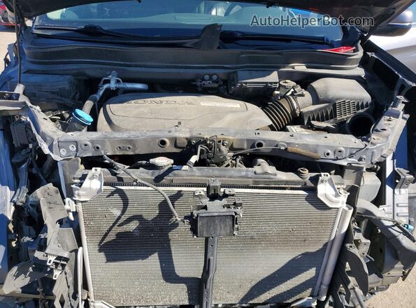5FNYF6H97JB048959 2018 HONDA PILOT Серый Вид подкапотного пространства