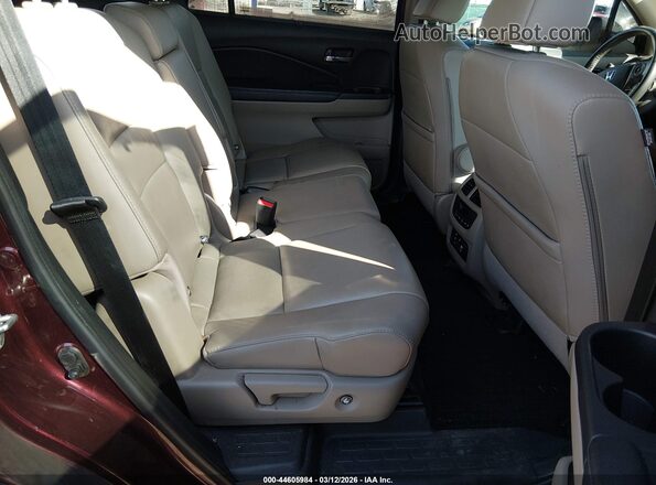 5FNYF6H98HB054456 2017 HONDA PILOT Темно-бордовый Вид наклейки с VIN-кодом