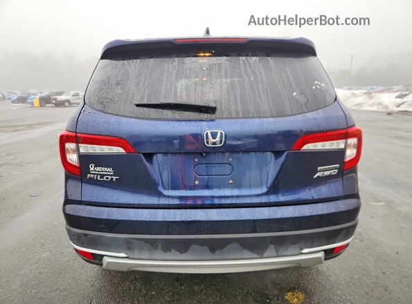 5FNYF6H9XKB045829 2019 HONDA PILOT Синий 