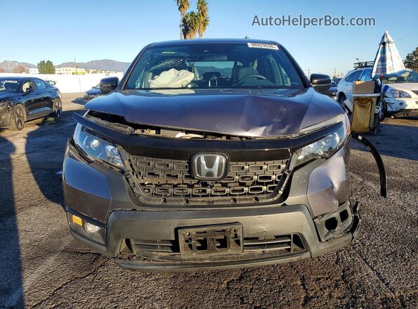 5FNYF7H23MB014689 2021 HONDA PASSPORT Silver Դիմացի տեսք