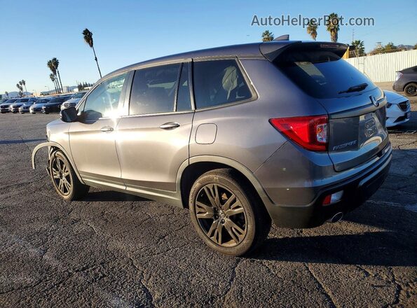 5FNYF7H23MB014689 2021 HONDA PASSPORT Silver Հետևի ձախ