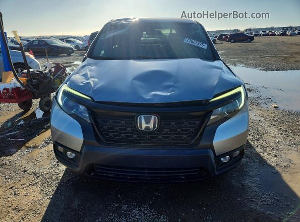 5FNYF7H24MB009016 2021 HONDA PASSPORT Silver Front view