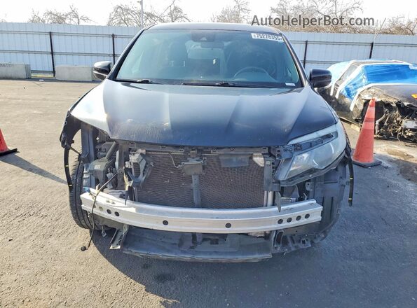 5FNYF7H28MB002876 2021 HONDA PASSPORT Black Front view