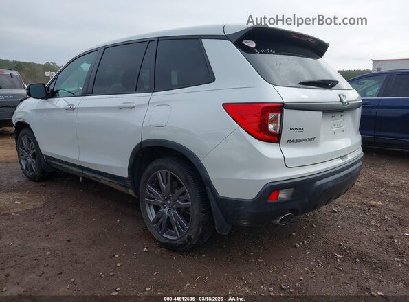 5FNYF7H50MB004826 2021 HONDA PASSPORT White Задня ліва чверть
