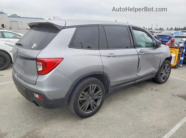 5FNYF7H50MB008245 2021 HONDA PASSPORT Gray უკანა მარჯვენა