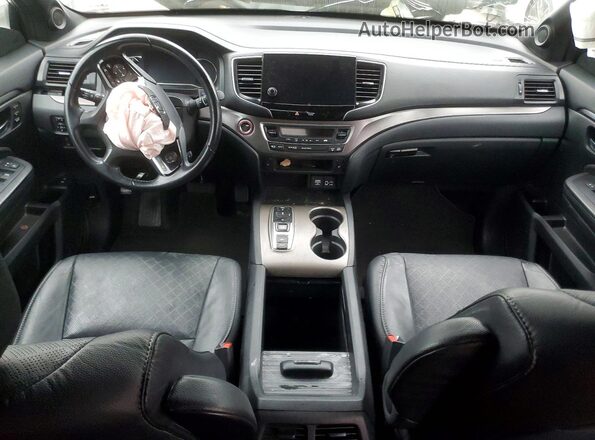 5FNYF7H50MB008245 2021 HONDA PASSPORT Gray წინა პანელის ხედი
