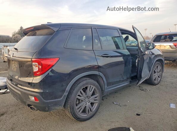 5FNYF7H56KB010501 2019 HONDA PASSPORT Black Հետևի աջ
