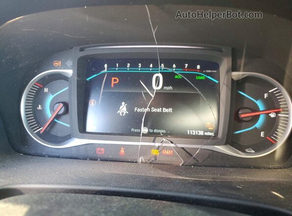 5FNYF7H56KB010501 2019 HONDA PASSPORT Black Սարքավորումների վահանակի տեսք