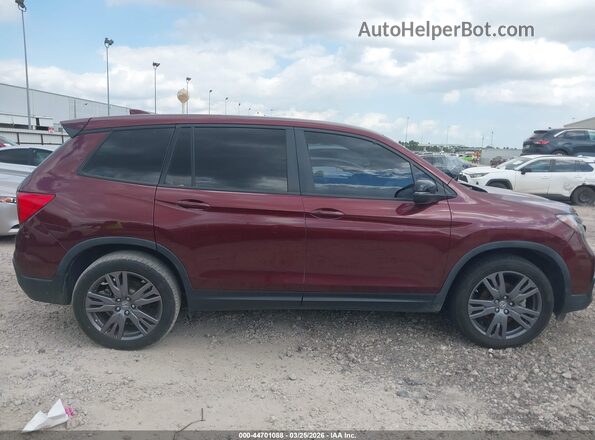 5FNYF7H58MB010356 2021 HONDA PASSPORT Красный 