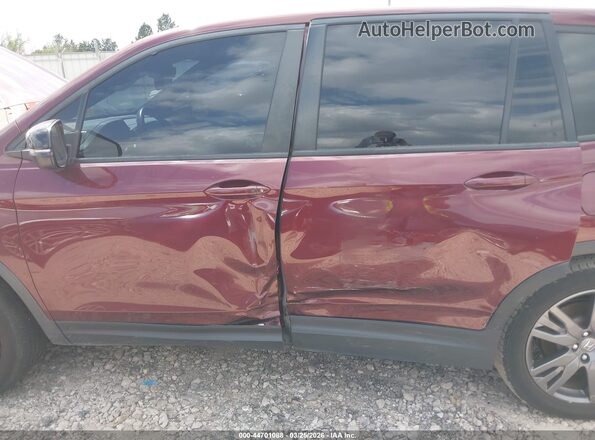 5FNYF7H58MB010356 2021 HONDA PASSPORT Красный 