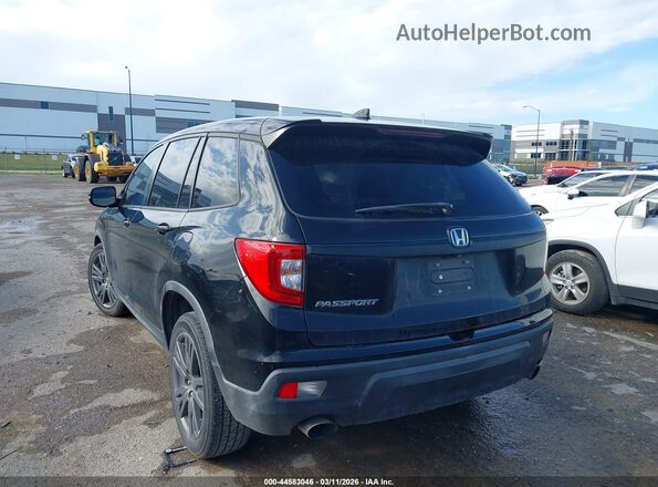 5FNYF7H5XKB003874 2019 HONDA PASSPORT Black 
