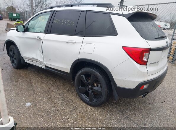 5FNYF8H01MB005297 2021 HONDA PASSPORT White Հետևի ձախ