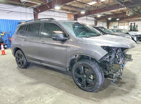5FNYF8H01MB036436 2021 HONDA PASSPORT Gray Front right