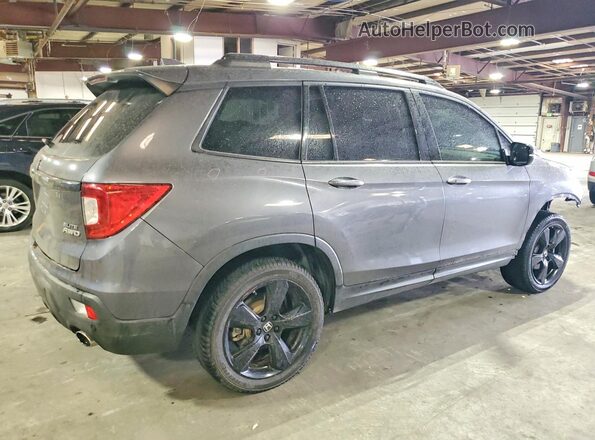 5FNYF8H01MB036436 2021 HONDA PASSPORT Gray Rear right