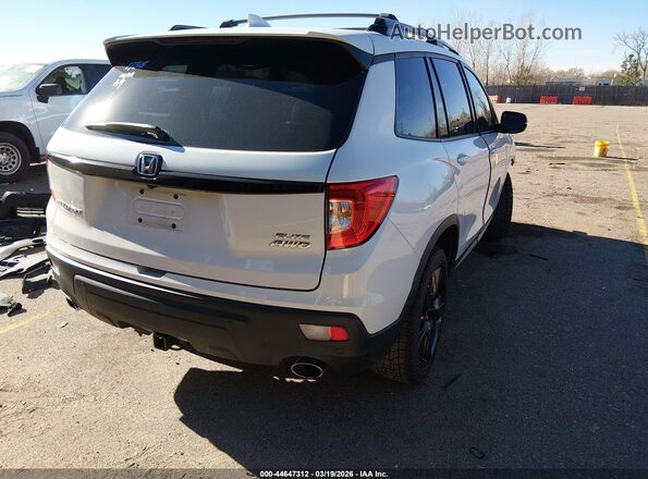 5FNYF8H02KB028066 2019 HONDA PASSPORT White Tył prawy