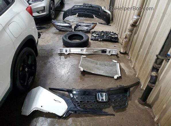 5FNYF8H02MB028183 2021 HONDA PASSPORT White VIN կոդի պիտակի տեսք