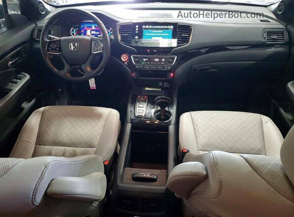 5FNYF8H02MB028183 2021 HONDA PASSPORT White Առջևի վահանակի տեսք