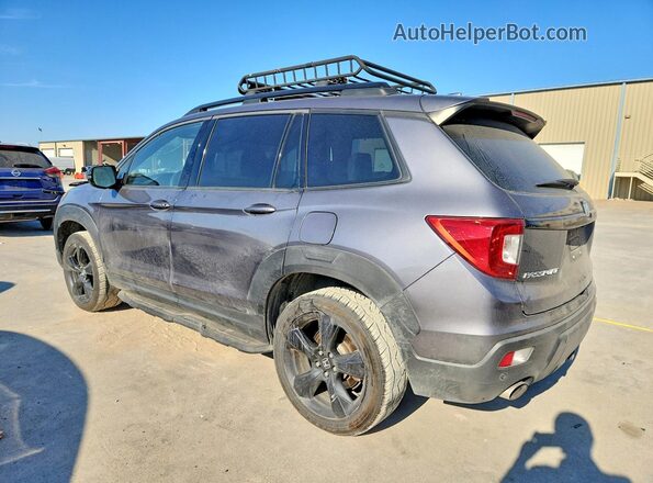 5FNYF8H07KB015717 2019 HONDA PASSPORT Charcoal Rear left