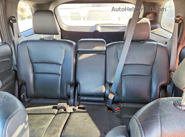 5FNYF8H07KB015717 2019 HONDA PASSPORT Charcoal Rear seats view