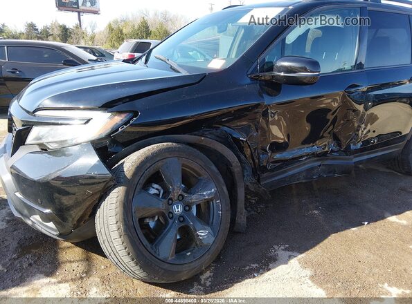 5FNYF8H08MB017348 2021 HONDA PASSPORT Black წინა ხედი