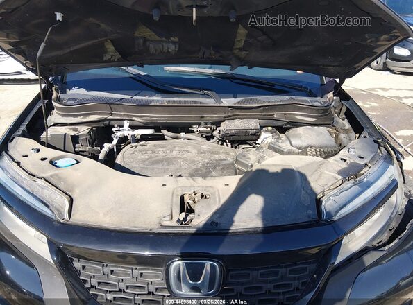 5FNYF8H08MB017348 2021 HONDA PASSPORT Black უკანა ხედი