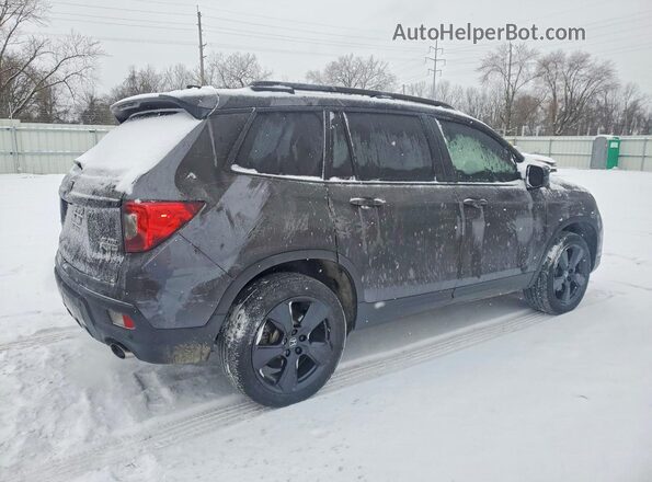 5FNYF8H08MB034697 2021 HONDA PASSPORT Gray Tył prawy