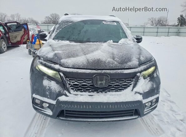 5FNYF8H08MB034697 2021 HONDA PASSPORT Gray Widok z przodu
