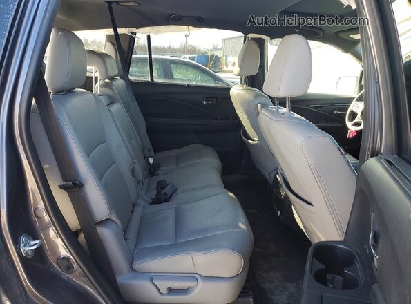 5FNYF8H0XMB025452 2021 HONDA PASSPORT Gray Սալոնի հետևի տեսք