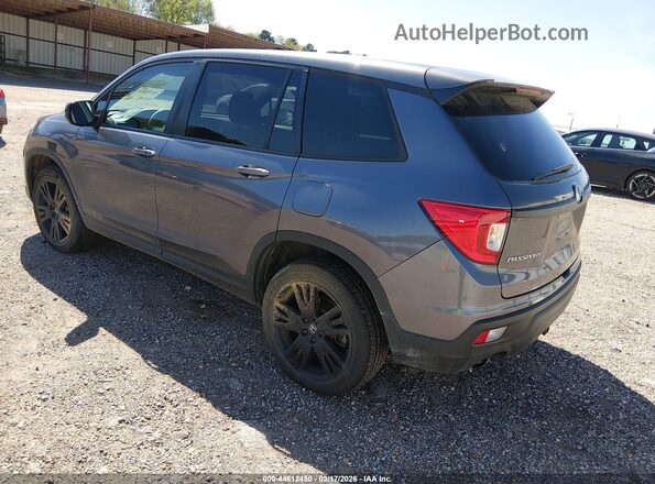 5FNYF8H21MB001770 2021 HONDA PASSPORT Gray Задня ліва чверть