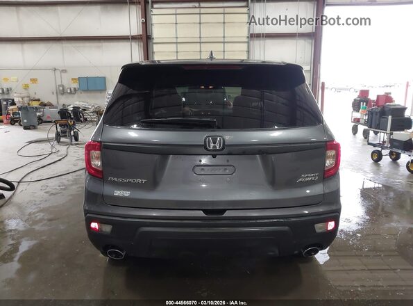 5FNYF8H22MB011255 2021 HONDA PASSPORT Gray 