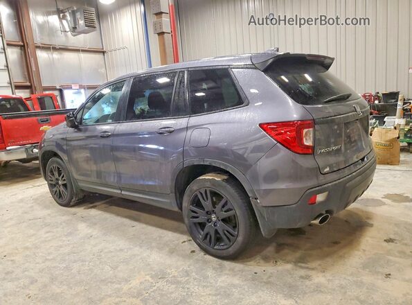 5FNYF8H27MB020629 2021 HONDA PASSPORT Gray Задня ліва чверть