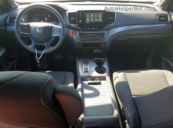 5FNYF8H2XMB035786 2021 HONDA PASSPORT Gray წინა პანელის ხედი