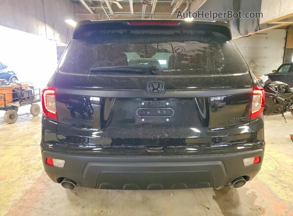 5FNYF8H51MB005473 2021 HONDA PASSPORT Black Вид ззаду