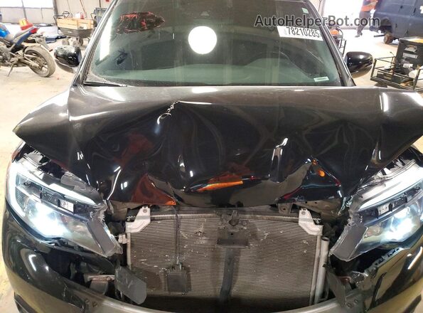 5FNYF8H51MB005473 2021 HONDA PASSPORT Black Вид підкапотного простору