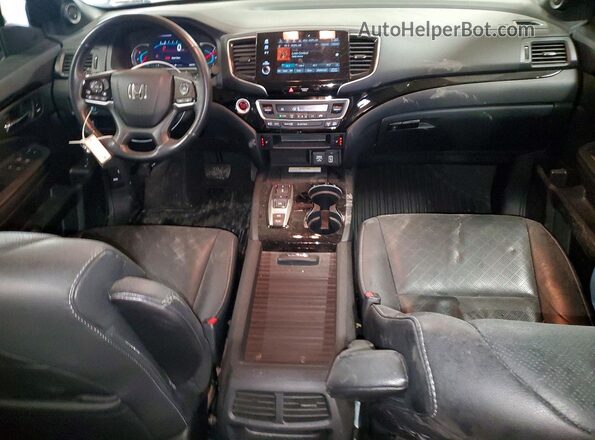 5FNYF8H51MB005473 2021 HONDA PASSPORT Black Вид панелі приладів
