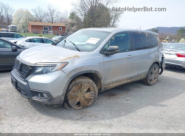5FNYF8H52LB019574 2020 HONDA PASSPORT Silver Front left