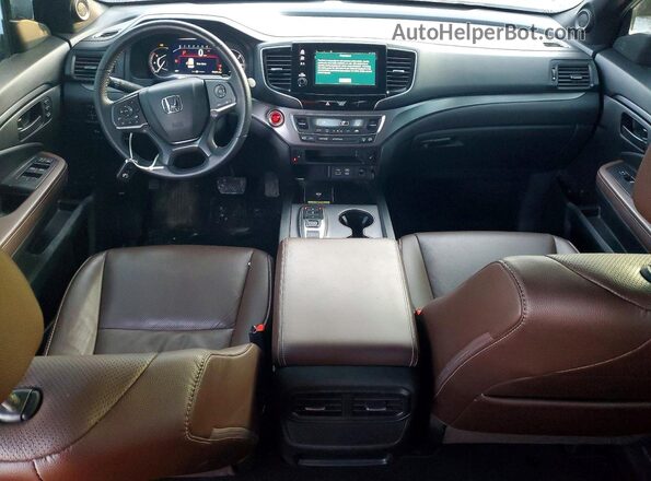5FNYF8H52SB007987 2025 HONDA PASSPORT Black Widok deski rozdzielczej