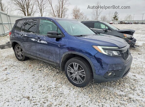 5FNYF8H53KB013541 2019 HONDA PASSPORT Blue 