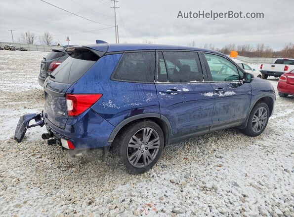 5FNYF8H53KB013541 2019 HONDA PASSPORT Blue 