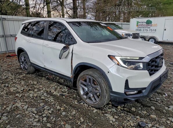 5FNYF8H54PB015029 2023 HONDA PASSPORT Белый Передняя правая четверть