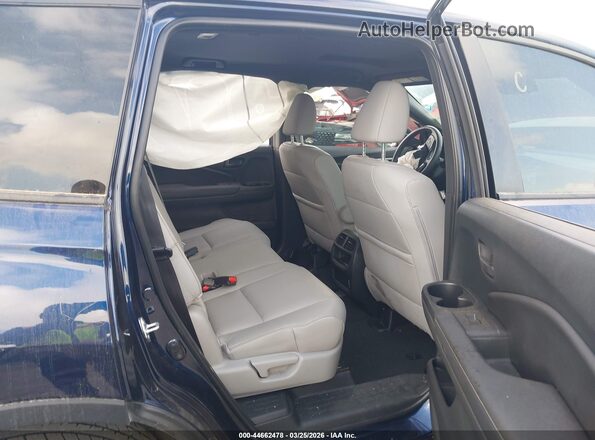 5FNYF8H54PB028511 2023 HONDA PASSPORT Blue Widok naklejki z numerem VIN
