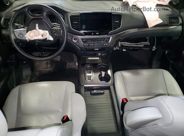 5FNYF8H55PB008462 2023 HONDA PASSPORT Silver Առջևի վահանակի տեսք