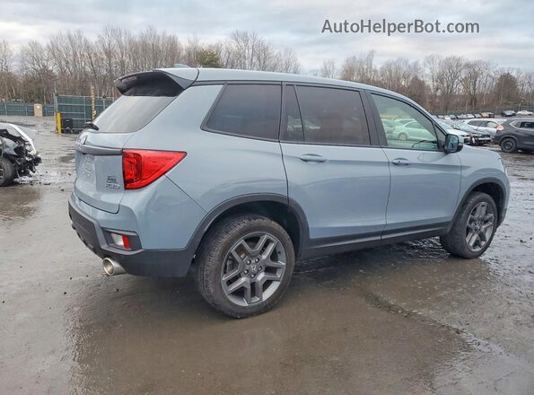 5FNYF8H56PB005909 2023 HONDA PASSPORT Blue Tył prawy