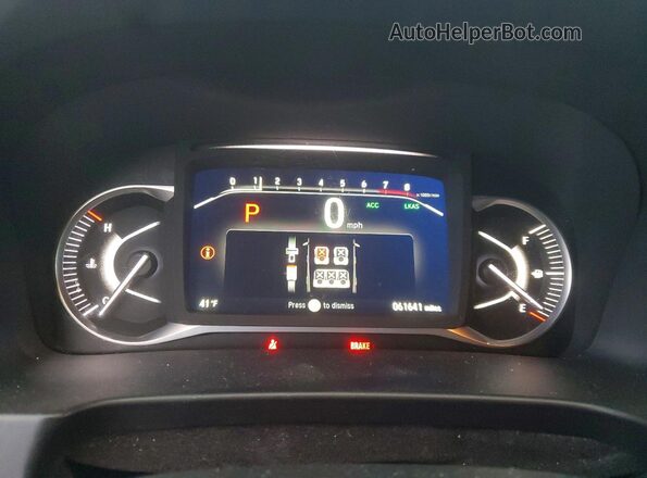 5FNYF8H56PB005909 2023 HONDA PASSPORT Blue Widok zestawu wskaźników