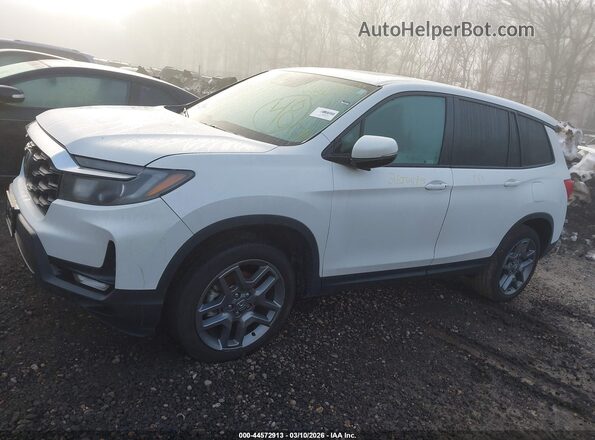 5FNYF8H57PB039406 2023 HONDA PASSPORT White Vista interior trasera