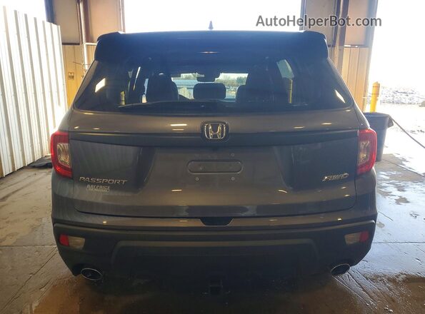 5FNYF8H59MB021713 2021 HONDA PASSPORT Gray Vista trasera