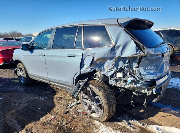 5FNYF8H5XPB034975 2023 HONDA PASSPORT Silver Trasero izquierdo
