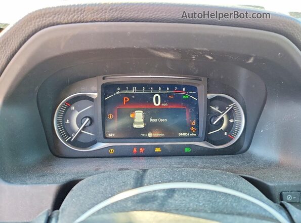 5FNYF8H5XPB034975 2023 HONDA PASSPORT Silver Vista del cuadro de instrumentos