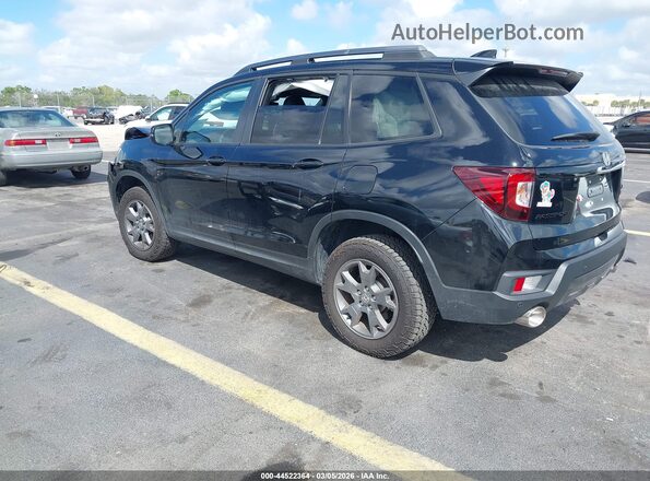 5FNYF8H67SB008948 2025 HONDA PASSPORT Черный Задняя левая четверть