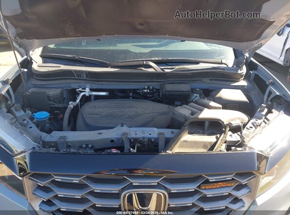 5FNYF8H68RB005289 2024 HONDA PASSPORT Blue Հետևի տեսք
